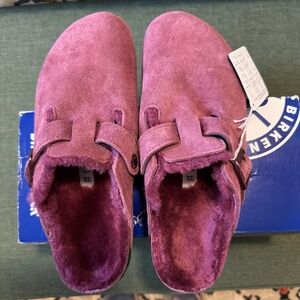 Birkenstock Boston Shearling Clog (Narrow)